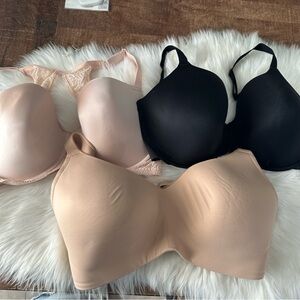 NWT bundle of three 40ddd bra